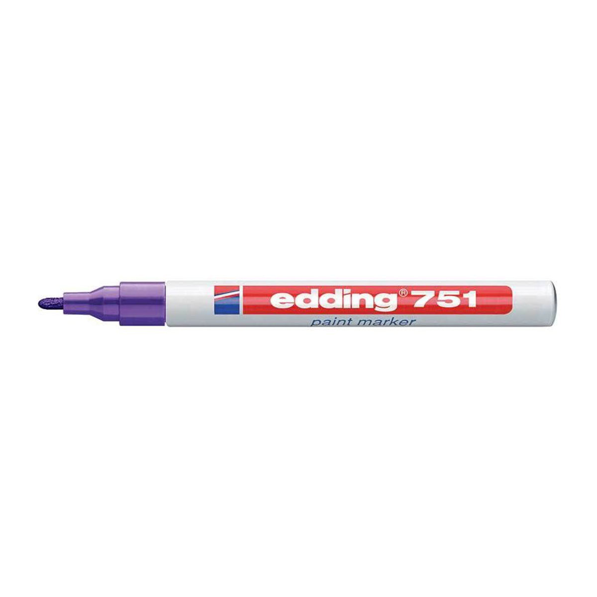 Marker permanent Edding 751 cu vopsea, varf 1-2MM, mov Marker permanent Edding 751 cu vopsea, varf 1-2MM, mov